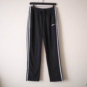 *SOLD* Adidas 3 Stripes Black Sweatpants Size M